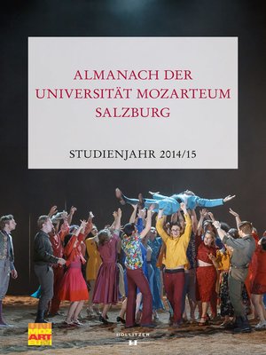 cover image of Almanach der Universität Mozarteum Salzburg